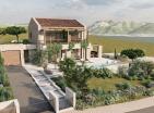 Havuz ve Adriyatik denizi Lustica Bay Koyunda 264 m2 özel villa