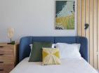 Tivatta deniz manzaralı yeni 67 m2 iki yatak odalı daire