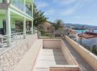 Dobra Vodada havuzlu ve muhteşem manzaralı Seaside dream 363 m2 ev