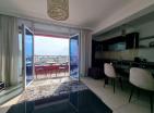 Modern konforlara sahip Barda muhteşem yeni deniz manzaralı 55 m2 daire