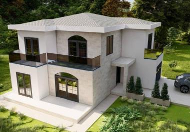 Panoramik deniz manzaralı ve havuzlu Barda lüks modern 225 m2 ev