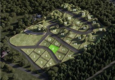 Özel dağ Žabljakta Chaledorf Residenceta 583 m2 arsa