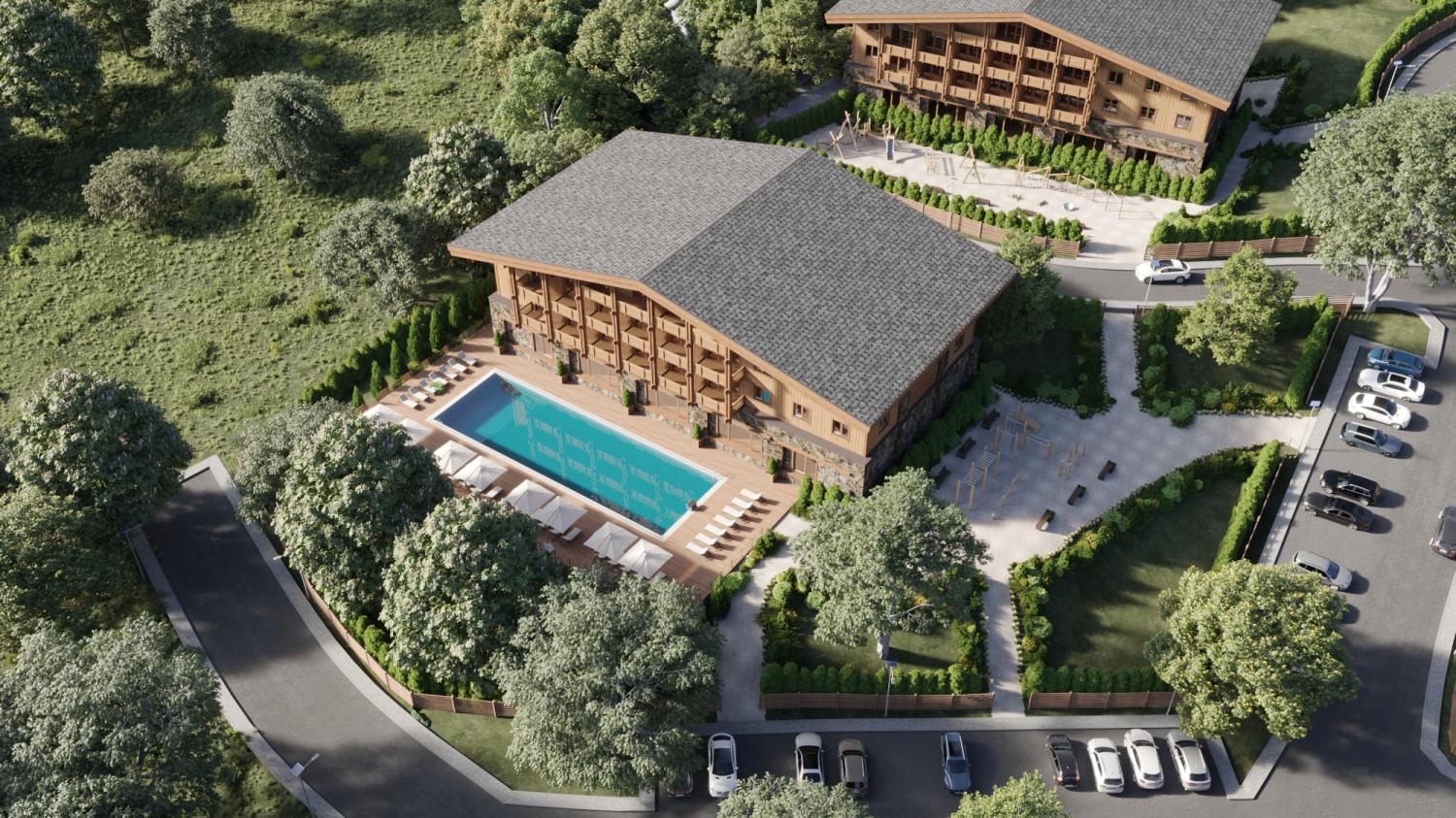 Žabljakta lüks otel inşa etmek için birinci sınıf dağ 8700 m2 arsa