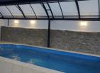 Boka Kotorska kapalı yüzme havuzu, Villa, Jakuzi ve panoramik manzarası