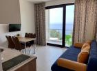 Sutomore muhteşem panoramik deniz manzaralı tek yatak odalı daire 40 m2